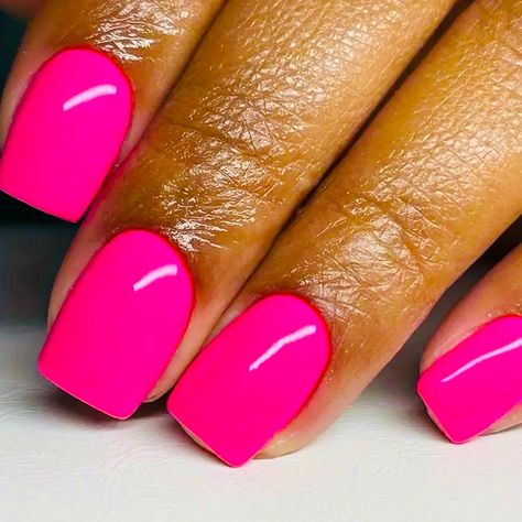 Brand New - 24pcs Short Square -Glossy Hot Pink - Reusable Press-On-Nails Set *** Product Details: Easy Application With Adhesive Tabs Included Durable Manicure That Lasts Glamorous Look For Any Occasion 24pcs Reusable Nails Included For Multiple Sizes And Styles Gorgeous Pink Color For A Chic Look Fashionable Nail Art Design Great Gift For Anyone *** Bundle And Save !! And I Love Offers So Send Them Over ;) Hot Pink Glittery Nails, Short Nails Hot Pink, Hot Pink Dip Powder Nails, Hot Pink Gel Nails Short, Different Color Pink Nails, Hot Pink Barbie Nails, Hot Pink Nails With Glitter, Short Hot Pink Nails, Hot Pink Toes