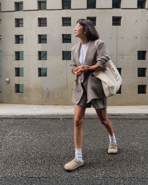 Mayumi auf Instagram: „end of summer in Tokyo 🕊✨“ Summer In Tokyo, Birkenstock Tokio, Tokyo Summer, Birkenstock Boston, End Of Summer, Fall Winter Outfits, Sock Shoes, Birkenstock, The Twenties