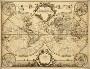 Carte geografique Star Catcher, Maps Aesthetic, Antique World Map, Map Vintage, World Map Poster, Ship Drawing, Ancient Maps, Wall Map, Nautical Chart