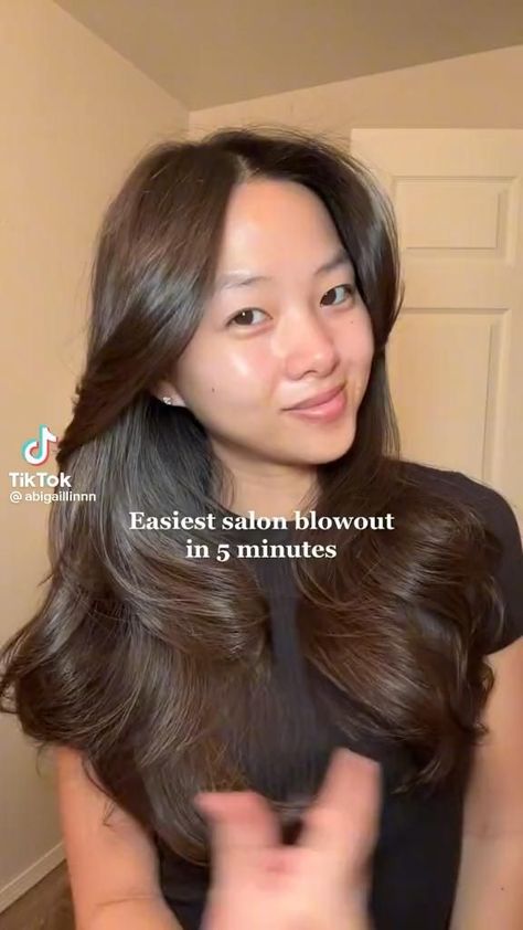 Hair Curling Tips, Hairstyles For Layered Hair, Hair Tips Video, Blowout Hair, Hair Tutorials Easy, Peinados Fáciles Para Cabello Corto, Hair Tutorials For Medium Hair, Hair Up Styles, Haircuts Straight Hair