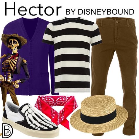 Disney Bounding Men, Disney Costumes Ideas, Disneybound Ideas, Coco Movie, Disneybound Outfits, Fiesta Halloween, Disney Coco, Halloween 23, Cosplay Clothes