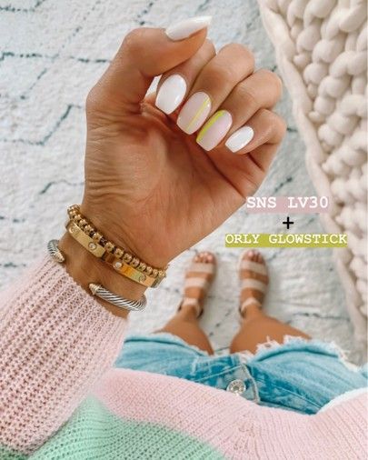 Sns Nails Colors, Sns Nails, Nail Tattoo, Popular Nails, Neon Nails, Summer Nail, Short Acrylic Nails, Valentine's Day Nails, Nail Polish Colors