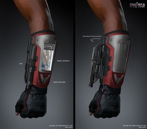 Arm Gauntlet, Drone Concept, Technology Future, Drone Business, Grappling Hook, Futuristic Armour, Drones Concept, Drone Design, Drone Technology