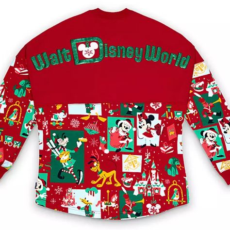 New With Tags Disneyworld Nwt Holiday Christmas Spirit Jersey Size: Xl Spirit Jersey Brand Is Known To Run Oversized, Larger Than A Normal Xl. Disney Merry Christmas, Santa Mickey, Disney World Christmas, Friends Holiday, Puff Paint, Mickey Christmas, Disney Fashion, Twas The Night, Spirit Jersey