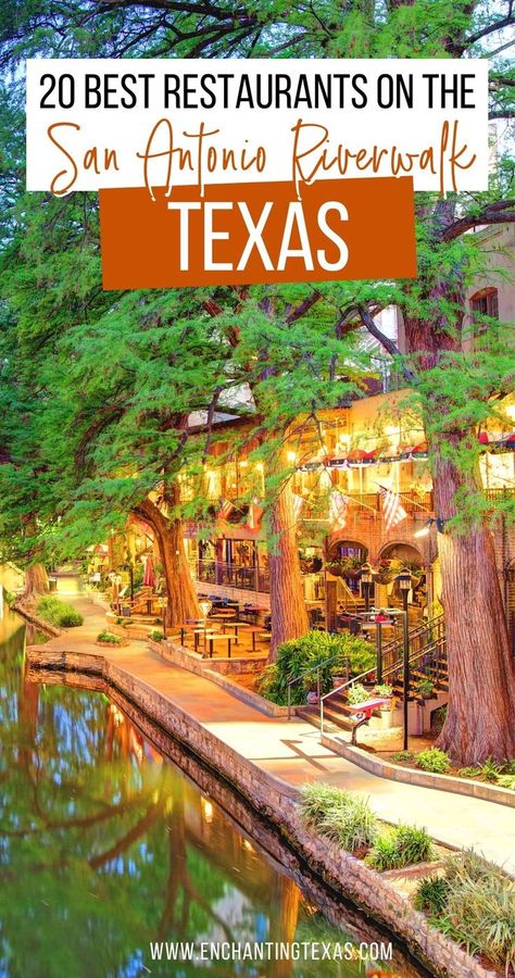 20 Best Restaurants on the San Antonio Riverwalk, Texas Restaurants San Antonio, San Antonio Riverwalk Restaurants, San Antonio Attractions, San Antonio Travel, Texas Weekend Getaways, Texas Restaurants, San Antonio Restaurants, Carribean Travel, Texas Travel Guide