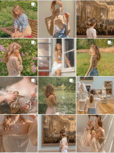 Cottage Core Instagram Feed, Dreamy Instagram Feed, Spring Instagram Feed, Ig Influencer, Instagram Marketing Plan, Ig Layout, Instagram Grid Layout, Aesthetic Instagram Accounts, Grow Instagram Followers