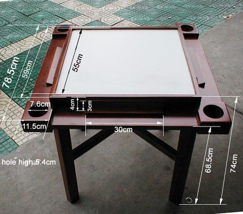 domino table - Google Search Dominos Table, Domino Tables, Domino Table, Mahjong Table, Game Tables, Wood Games, Board Game Table, Game Table, Diy Games