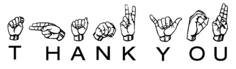 Thank You In Sign Language, Thank You Sign Language, Hand Sign Language, Thank You Sign, Asl Learning, Sign Language Words, Learn Sign Language, Sign Language Alphabet, Asl Sign Language