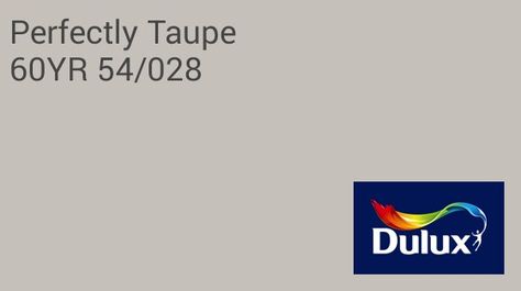 Dulux - Perfectly Taupe Taupe Color, Color