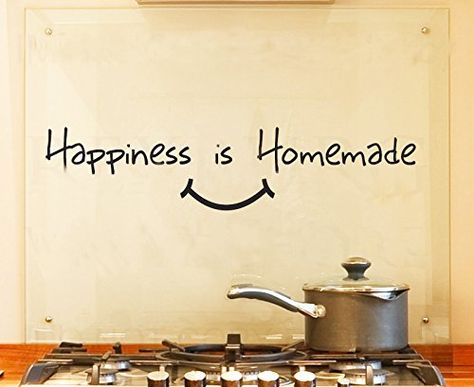 ** Find out more about the great product at the image link. Kitchen Wall Quotes, Kitchen Wall Decals, Diy Wall Decals, Window Wall Decor, Family Dining Rooms, Happiness Is Homemade, Kitchen Quotes, Kitchen Wall Stickers, Family Dining