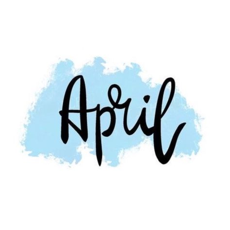 Highlight Covers Instagram Icon Blue, April Background, Instagram Divider, Wallpaper Tumblr Lockscreen, Weekday Quotes, Morning Texts, Good Morning Texts, Calendar Wallpaper, Month Flowers