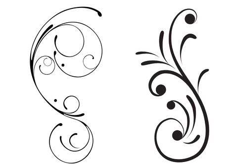 Give your next design a more ornate or feminine touch with these Free Swirly Floral Scrolls Brushes, courtesy of <a href="/premium/about" onClick="ga('send', 'event', 'click', 'See_Premium_Files Banner', ‘premium_link’);">Eezy Premium</a>.  The high res brushes included in this pack will add a touch of elegance and refinement. Each file on Brusheezy Premium is designed with the designer in mind - plus, files come with a royalty-free license.    Like these brushes? Check out the full pack of ... Swirly Designs, Flourish Design, Floral Border Design, Wedding Invitations Diy, Photoshop Brushes, Tattoo Stencils, Diy Home Decor Projects, Stencil Designs, Stencil Painting