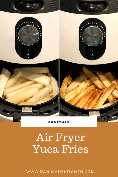 Veggie Recipes Sides, Cassava Fries, 150 Calorie Snacks, Fries In Air Fryer, Fried Yuca, Yuca Fries, Yuca Recipes, Yucca Fries, Broccoli Side Dish