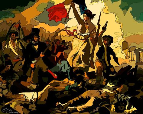 Delacroix Paintings, Liberty Leading The People, People Painting, My Mom, How Many, Pop Art, Zelda Characters, Comics, Anime