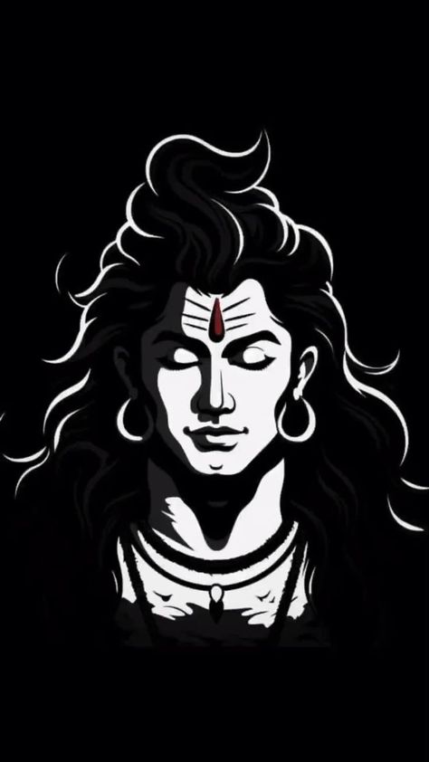 Shiva Stickers For Bike, Rediyam Art, Mahadev Black And White, Tika Png, Mahakal Png, Flute Drawing, Horses Painting, Ninja Bike, Neeraj Chopra