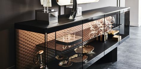 Italian Furniture Brands, Credenza Design, Elegant Doors, Cattelan Italia, Privacy Panels, Sideboard Designs, Modern Sideboard, Stylish Storage Solutions, Italian Furniture