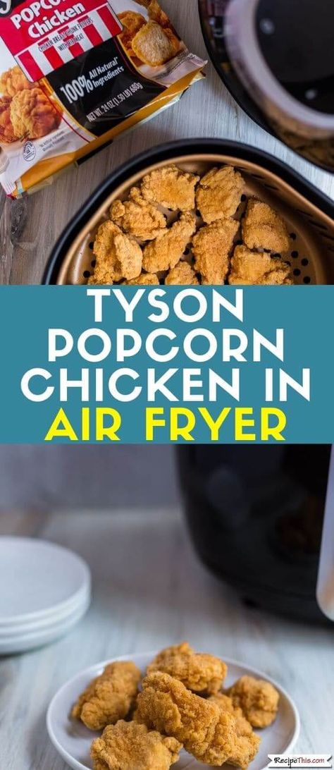 Tyson Popcorn Chicken. How to cook your favourite frozen Tyson popcorn chicken in the air fryer. Perfect if you want your Tyson popcorn chicken crispy and perfectly cooked. #popcornchicken #tyson #airfryer #airfryerrecipes #airfryerchicken Air Fryer Popcorn Chicken, Air Fryer Popcorn, Frozen Popcorn, Fabulously Frugal, Popcorn Chicken Recipe, Cooks Air Fryer, Favorite Dinner, Air Fryer Recipes Chicken, Popcorn Chicken