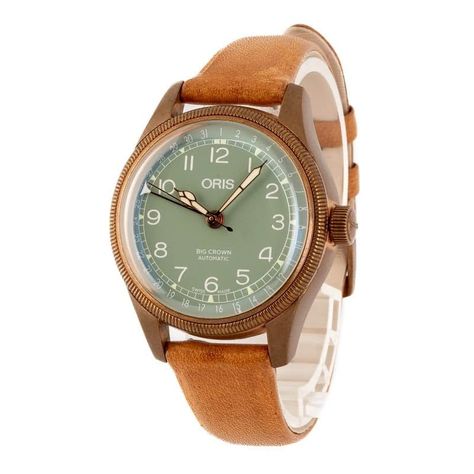 Oris Big Crown Bronze Pointer Date Women's Watch - Model Number: 01 754 7749 3167-07 5 17 66BR Oris Big Crown, Big Crown, Watch Model, Women's Watch, Wrist Watches, Smart Watch, Womens Watches, Wrist Watch, For Free