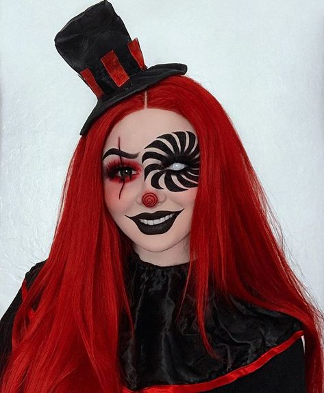 PinkyParadise (official) (@pinkyparadisedotcom) • Instagram photos and videos Black Halloween Makeup, James Charles Palette, Fiesta Halloween, Liquid Shadow, Red Wigs, Sfx Makeup, Fantasias Halloween, Halloween Make Up, James Charles