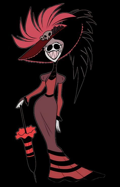 Rosie Hazbin Hotel, Spooky Tattoos, Vivziepop Hazbin Hotel, Character Design Animation, Doll Repaint, Hotel Art, Sketchbook Art Inspiration, Dark Anime, Art Inspiration Drawing