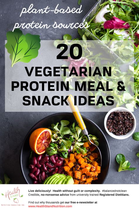 Vegetarian Protein Recipes, Plant Based Protein Sources, Protein Ideas, Vegetarian Protein Sources, Trendy Food, Meatless Monday Recipes, Vegetarian Protein, More Protein, Protein Rich Foods