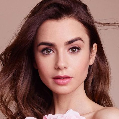 Lily Collins Makeup, Coming Up Roses, Deep Winter, Female Celebrities, Lily Collins, April 25, Cara Delevingne, Wedding Beauty, Makeup Collection