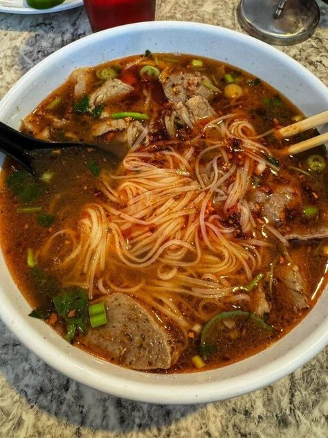 Soup Lovers | Pho Soup  | Facebook Spicy Pho, Warm Soup Recipes, Soup Lovers, Pho Soup, Pho Bowl, Beef Noodle Soup, Spicy Noodles, Spicy Beef, Noodle Soup Recipes