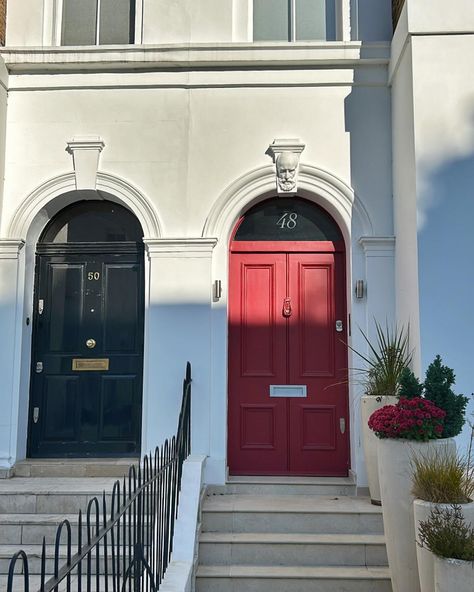 Part 2 of the beautiful painted Victoria terraces around the Portobello Road area. What colours would you paint your house and front door? Swipe right for more ➡️ Victoria Terrace, Paint Your House, Portobello Road, Swipe Right, Portobello, Terrace, Front Door, Paint, Road