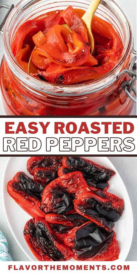 Roasting Recipes, Antipasto Skewers, Stuffed Peppers Healthy, Pumpkin Chili, Bell Pepper Recipes, Red Pepper Sauce, Pasta Sauces, Roasted Peppers, Peppers Recipes