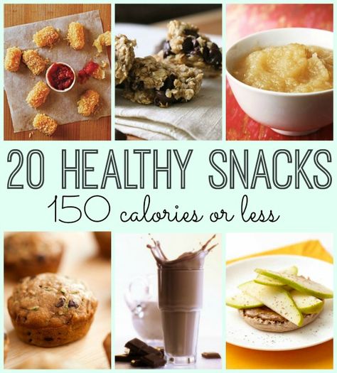 Discover 20 healthy snacks that are 150 calories or less. Snacking never tasted so good! | www.inspirationformoms.com #healthysnacks #150caloriesnacks 150 Calorie Snacks, Nutrition Snacks, Low Calorie Snacks, No Calorie Foods, Healthy Eating Recipes, Low Calorie Recipes, Healthy Snacks Recipes, Clean Eating Snacks, Diet And Nutrition