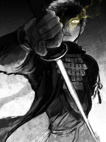 Doudanuki Masakuni, Gas Mask Art, Amakusa, Samurai Anime, Ninja Art, Evil Villains, Japon Illustration, Art Manga, Samurai Art