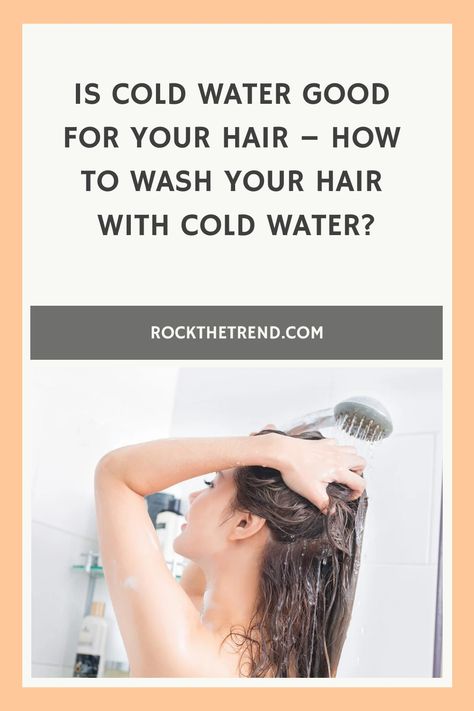 Is Cold Water Good For Your Hair – How To Wash Your Hair With Cold Water? Beautiful Healthy Hair, Clean Scalp, Washing Your Hair, Brushing Your Teeth, Hair Washing, Different Hair Types, Hair Rinse, Hair Masks, Hair Starting