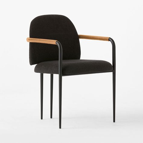 Modern Dining Chairs: Dining Room Armchairs & Kitchen Chairs | CB2 Black Metal Dining Chairs, White Plastic Chairs, Grey Leather Chair, Gold Dining Chairs, Cowhide Chair, Metal Counter Stools, Black Leather Chair, Fabric Dining Chair, Dining Room Arm Chairs