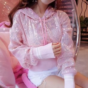 Baseball Jacket Women, Sequin Hoodie, Sparkly Sweater, Yumeko Jabami, Sequin Outfit, Heavy Industry, Sequin Embroidery, Hoodie Coat, Floral Lace Dress