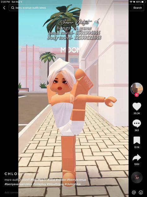 Berry Avenue Codes Shower Clothes, Berry Avenue Codes Bath Towel, Shower Outfit Codes Berry Ave, Berry Avenue Shower Codes, Shower Bloxburg Outfit Codes, Berry Ave Shower Codes, Bloxburg Shower Codes, Berry Avenue Codes Body Shape, Roblox Shower Outfit Codes