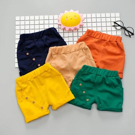 BibiCola Baby boys shorts children summer fashion cotton trousers kids boys girls solid beach shorts children's clothes for 1-4Y _ - AliExpress Mobile Diy Baby Bows Headbands, Diy Baby Bows, Baby Boy Camo, Boys Shorts, Boys Summer Outfits, Cotton Trousers, Baby Boy Fashion, Baby Boy Names, Beach Shorts