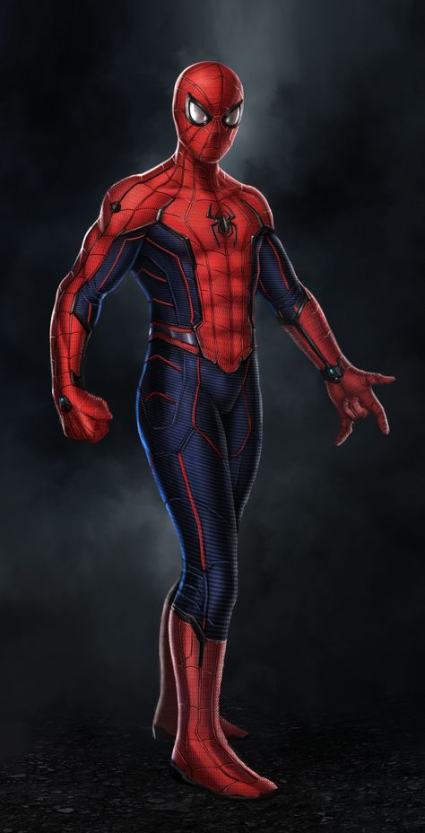 ArtStation - Spider man Suit, Jonathan Hernandez Spiderman Outfit, Marvel Concept Art, Spiderman Suits, Superhero Poster, Univers Dc, Marvel Superhero Posters, Spiderman Artwork, Man Suit, Pahlawan Marvel