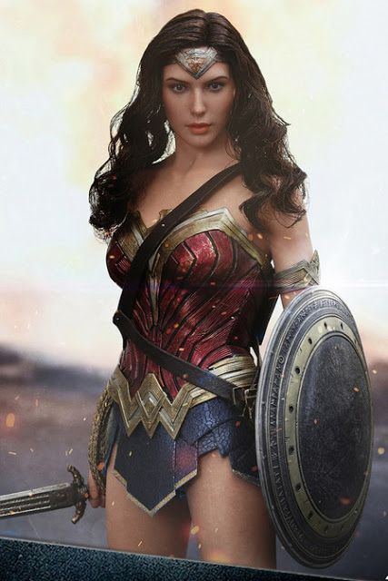 toyhaven: Hot Toys Batman v Superman: Dawn of Justice 1/6th scale Wonder Woman Collectible Figure