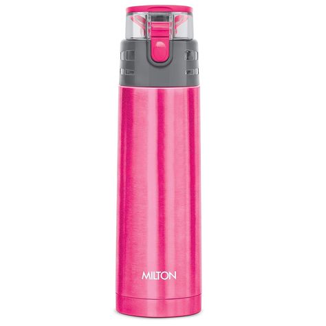 Milton Atlantis 900 Thermosteel Hot and Cold Water Bottle, 750 ml Pink : Amazon.in: Home & Kitchen Milton Water Bottle, Cold Water Bottle, Flask Bottle, Types Of Insulation, Pink Amazon, Joker Wallpapers, Best Water Bottle, Best Water, Dishwashing Liquid