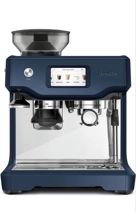 Breville Barista Touch Damson Blue Breville Barista Touch, Amazon Coffee, Coffee Menu, Milk Foam, Espresso Maker, Espresso Machines, Milk Frother, Coffee Grinder, Latte Art