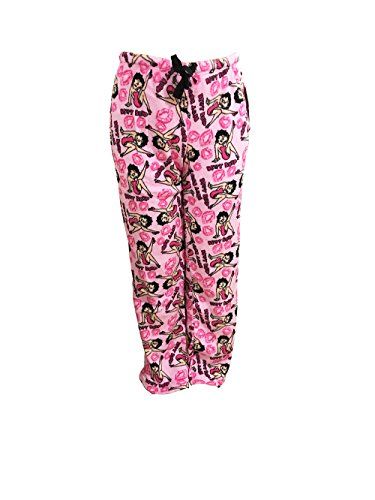 Betty Boop Women's Sleepwear Plush Fleece Lounge Pajama Sleep Pants S To XL Betty Boop Pajamas, Betty Boop Pajama Pants, Betty Boop Pjs, Y2k Pajamas, Plush Pajama Pants, Sponge Bob, Lounge Pajamas, Women's Sleepwear, Pajama Pant