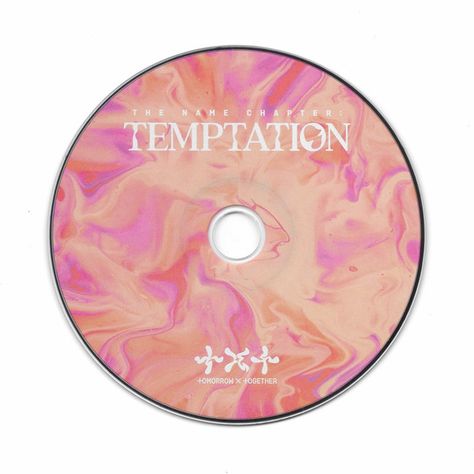 Kpop Cd Icons, Cds Designs, Kpop App Icon, Album Inclusions, Kpop Png, Pink Cd, The Name Chapter Temptation, Name Chapter Temptation, Cd Icon