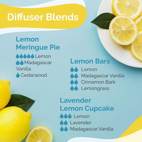 Can you tell I have a sweet tooth? Here are some of my favourite dessert-inspired diffuser blends with lemon essential oil.   In honour of pi day, I thought it was only fair that I add a special pie blend to the list! Goddess Magick, Doterra Oil, Essential Oil Diffuser Blends Recipes, Lemon Essential Oil, Oil Diffuser Recipes, Essential Oil Diffuser Recipes, Essential Oil Blends Recipes, Essential Oil Mixes, Sweet Lemon