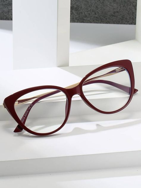 Cat Eyeglasses For Women, Cat Eye Spectacles Women, Cat Eye Specs, Clear Glasses Frames Women, Spectacles Women, Unique Glasses Frames, Stylish Reading Glasses, Classy Glasses, Glasses Inspiration