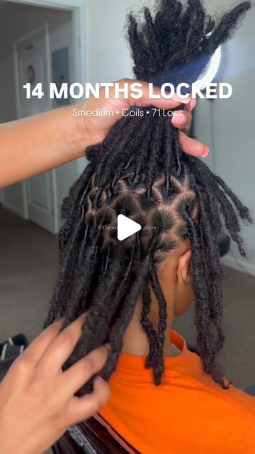 Mended Locs Baton Rouge, La. | This is what 14 months on coils might look like. 

The journey to this point was filled with lots of shrinkage, loose hairs, frizz,... | Instagram Locs Rod Set, Loc Pedals, 2 Months Loc Journey, Interlocking Tools For Locs, Flexi Rods, Loc Journey Memes, Coils, 2 Set, Loose Hairstyles