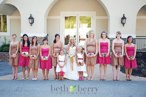 fans for bridesmaids to carry | Can a bridesmaid carry something other than a bouquet? Alternatives to ... Wedding Bouquet Alternatives, Latin Inspired Wedding, Bouquet Alternatives, Bridesmaid Bouquet Alternatives, Modern Bridesmaid, Bridesmaid Clutches, Alternative Bride, Bridesmaids Photos, Gown Photos