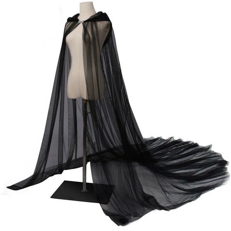 Please be reminded that due to lighting effects and monitor brightness/contrast setting, the color tone of the website photo and the actual item could be slightly different. Lady Mesh Hooded Cape Cloak Top Bridal Halloween Party Retro Fancy Dress Loose Please note this is in Asian sizing, smaller than western size e.g. UK, US, AU. Please check the measurements carefully before making a purchase. Please allow 2-4cm discrepancy due to different measurement method. Color: white, red, black Material