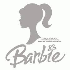 Free Barbie Pumpkin Carving Stencil - Celebrating Halloween Barbie Carved Pumpkin, Barbie Pumpkin Carving Stencil, Barbie Pumpkin Stencil, Barbie Pumpkin Carving, Barbie Pumpkin Decorating, Barbie Pumpkin, Pumpkin Carving Stencils Templates, Pumpkin Carving Pattern, Pumpkin Carving Stencil