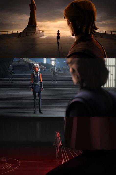 Anakin and Ahsoka heartbreaking moments | #StarWars #TheCloneWars #Rebels Anakin Vader, Star Wars Ahsoka, Star Wars Love, Star Wars Jokes, Star Wars Wallpaper, Star Wars Artwork, Ahsoka Tano, Star Wars Fan Art, Star Wars Images