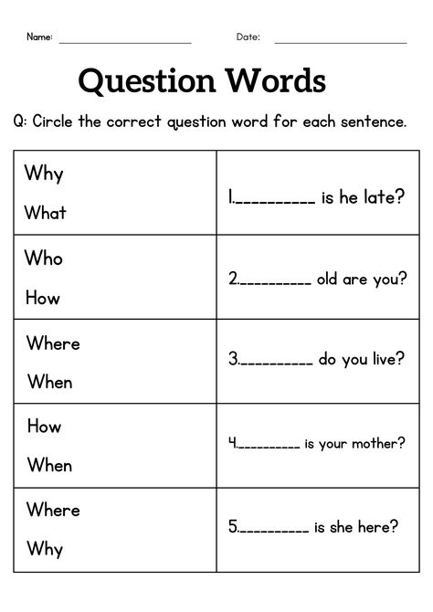 Wh Questions Worksheets For Kindergarten Pdf - Printable Kindergarten 988 Grade1 Worksheets English, 5 Ws And 1 H, Creative Writing For Kindergarten, Question Words Kindergarten, Wh Words Worksheet, Question Words Worksheet For Grade 1, Wh Questions Worksheet For Kindergarten, Question Words Worksheet Grade 2, Wh Words Worksheet Grade 1